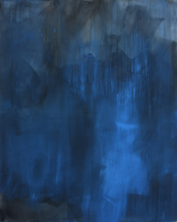 Reinhard Diezl // O.T. Acryl auf Leinwand 2013 // Untitled. Acrylic on canvas 250 x 200 cm